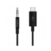 CAVO AUX DA USB-C A AUDIO JACK 3.5MM - 0,9 METRI - NERO