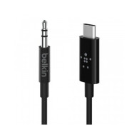 CAVO AUX DA USB-C A AUDIO JACK 3.5MM - 0,9 METRI - NERO