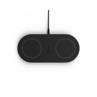 TAPPETINO DI RICARICA WIRELESS DOPPIO 2 X 10W - NERO