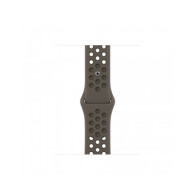 Cinturino Apple Watch 38/40/41mm - Grigio Oliva di Mezzanotte - Nike Sport Band - S/M & M/L