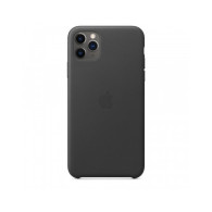 iPhone 11 Pro Max Leather Case - Black