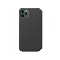 iPhone 11 Pro Max Leather Folio - Black