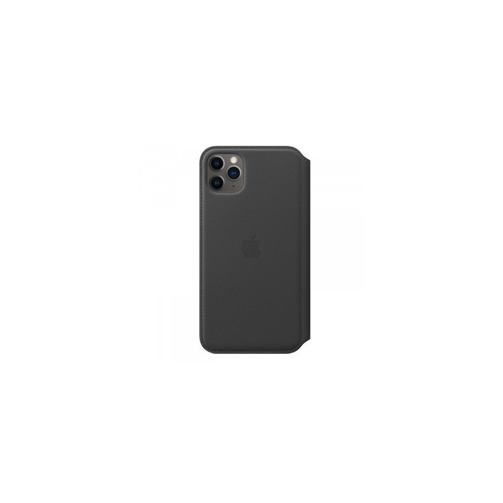 iPhone 11 Pro Max Leather Folio - Black iPhone 11 Pro Max Leather Folio - Black