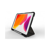 Workmate with Apple pencil holder Black/Charcoal - iPad 10.2"