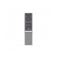 Cinturino Apple Watch 38/40/41mm - Bianco Vetta/Nero - Nike Sport Loop