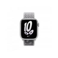 Cinturino Apple Watch 38/40/41mm - Bianco Vetta/Nero - Nike Sport Loop