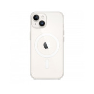 Custodia con Magsafe in Silicone per iPhone 14 - Trasparente