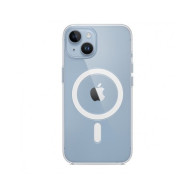 Custodia con Magsafe in Silicone per iPhone 14 - Trasparente