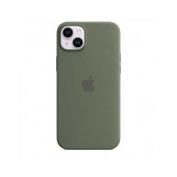 Custodia con Magsafe in Silicone per iPhone 14 Plus - Oliva