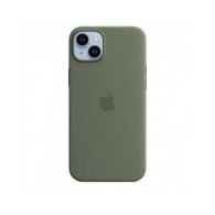 Custodia con Magsafe in Silicone per iPhone 14 Plus - Oliva