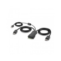 2-PORT DUAL HEAD DP KVM SWITCH PP4.0 W/REMOTE