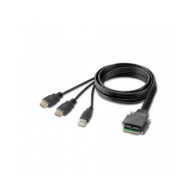 2-PORT DUAL HEAD HDMI KVM SWITCH PP4.0 W/REMOTE