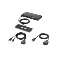 2-PORT SINGLE HEAD HDMI KVM SWITCH PP4.0 W/REMOTE