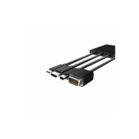 ADATTATORE HDMI MULTIPORTA CON VGA + USB-C + HDMI + MINI DISPLAYPORT