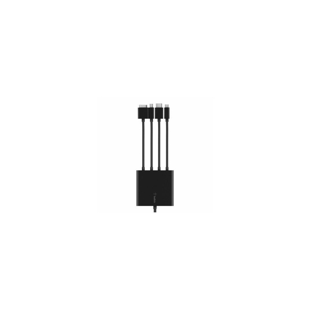 ADATTATORE HDMI MULTIPORTA CON VGA + USB-C + HDMI + MINI DISPLAYPORT ADATTATORE HDMI MULTIPORTA CON VGA + USB-C + HDMI + MINI DISPLAYPORT