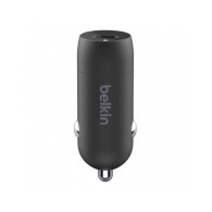 CARICABATTERIE DA AUTO USB-C 18W - NERO