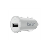MINI CARICABATTERIE USB DA AUTO METALLICO MIXIT 2,4 A 5W - SILVER