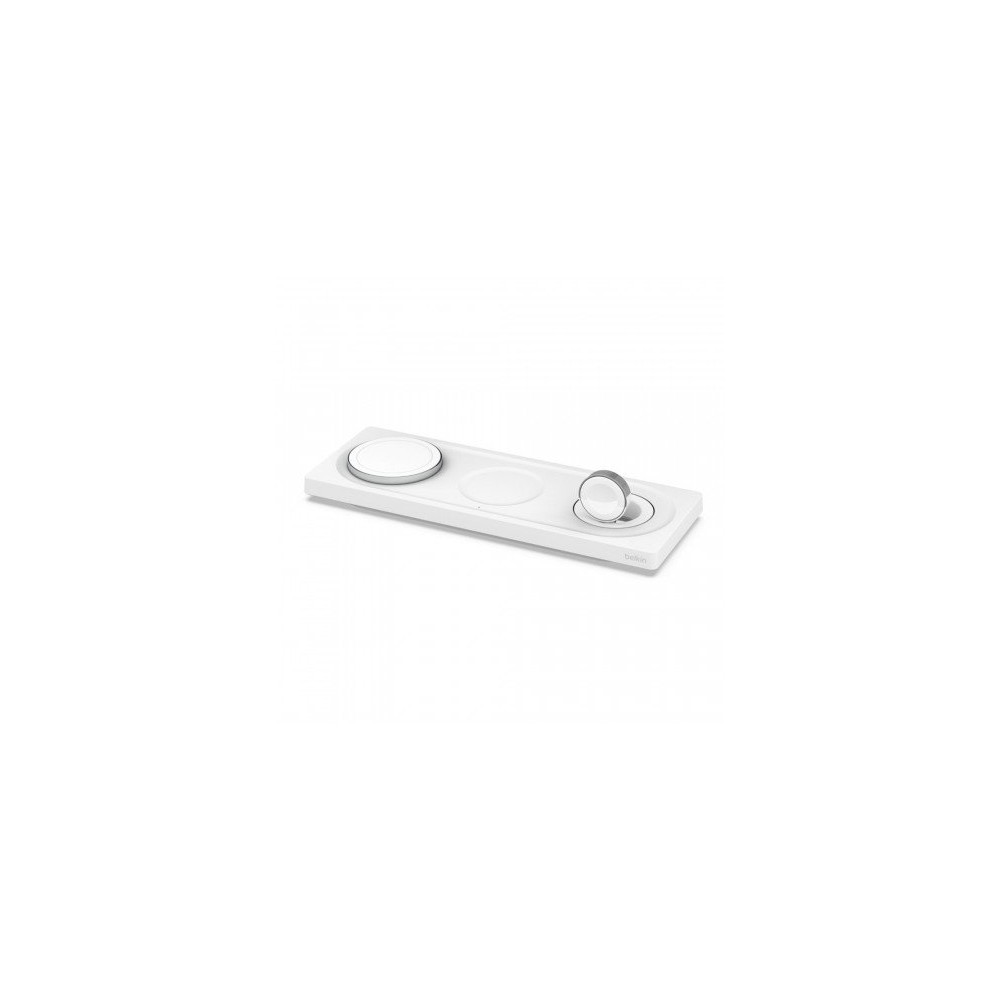 TAPPETINO DI RICARICA WIRELESS MAGSAFE 3 IN 1 - BIANCO TAPPETINO DI RICARICA WIRELESS MAGSAFE 3 IN 1 - BIANCO