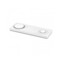 TAPPETINO DI RICARICA WIRELESS MAGSAFE 3 IN 1 - BIANCO