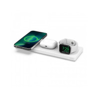 TAPPETINO DI RICARICA WIRELESS MAGSAFE 3 IN 1 - BIANCO