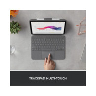 Logitech Combo Touch di Logitech con tastiera e trackpad per iPad (2024/2025)