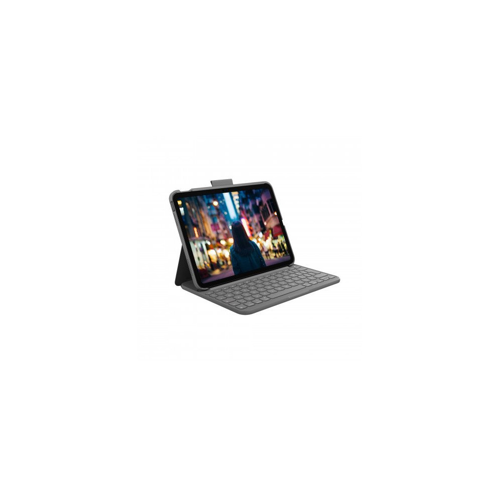 Logitech Slim Folio, custodia con Tastiera Bluetooth per iPad 10.9 (2024/2025) Logitech Slim Folio, custodia con Tastiera Bluetooth per iPad 10.9 (2024/2025)