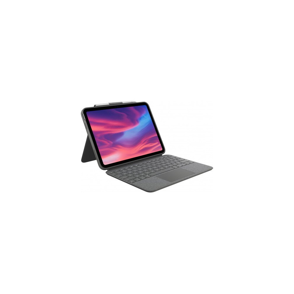 Logitech Combo Touch di Logitech con tastiera e trackpad per iPad (10ª generazione) - TEDESCO Logitech Combo Touch di Logitech con tastiera e trackpad per iPad (10ª generazione) - TEDESCO