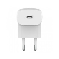 CARICABATTERIE DA PARETE CON PPS PORTA USB-C PD 20W - BIANCO