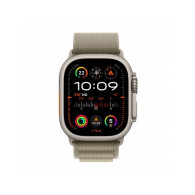 Apple Watch Ultra 2 GPS + Cellular, 49mm Cassa in titanio con oliva alpine loop - small