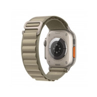 Apple Watch Ultra 2 GPS + Cellular, 49mm Cassa in titanio con oliva alpine loop - small