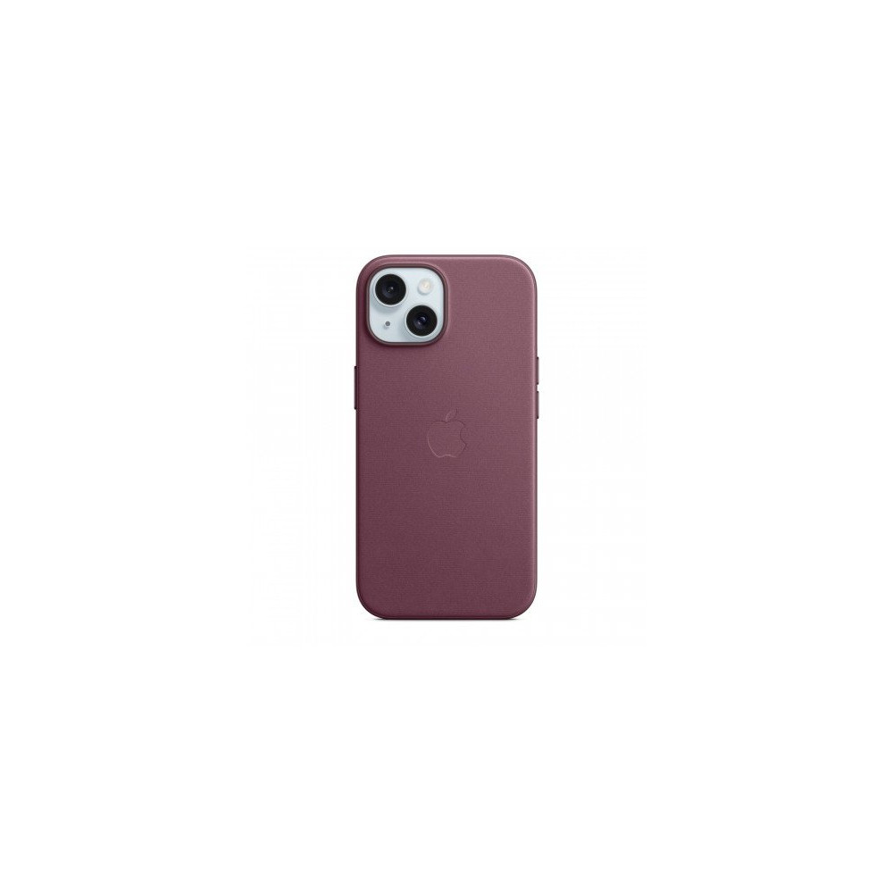 Custodia con Magsafe in Tessuto Fine Woven per iPhone 15 - Gelso Custodia con Magsafe in Tessuto Fine Woven per iPhone 15 - Gelso