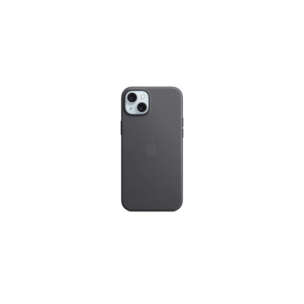 Custodia con Magsafe in Tessuto Fine Woven per iPhone 15 Plus - Nero Custodia con Magsafe in Tessuto Fine Woven per iPhone 15 Plus - Nero