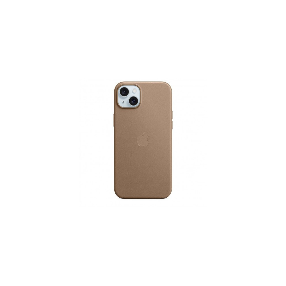 Custodia con Magsafe in Tessuto Fine Woven per iPhone 15 Plus - Grigio Talpa Custodia con Magsafe in Tessuto Fine Woven per iPhone 15 Plus - Grigio Talpa