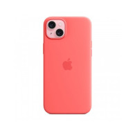 Custodia con Magsafe in Silicone per iPhone 15 Plus - Guava