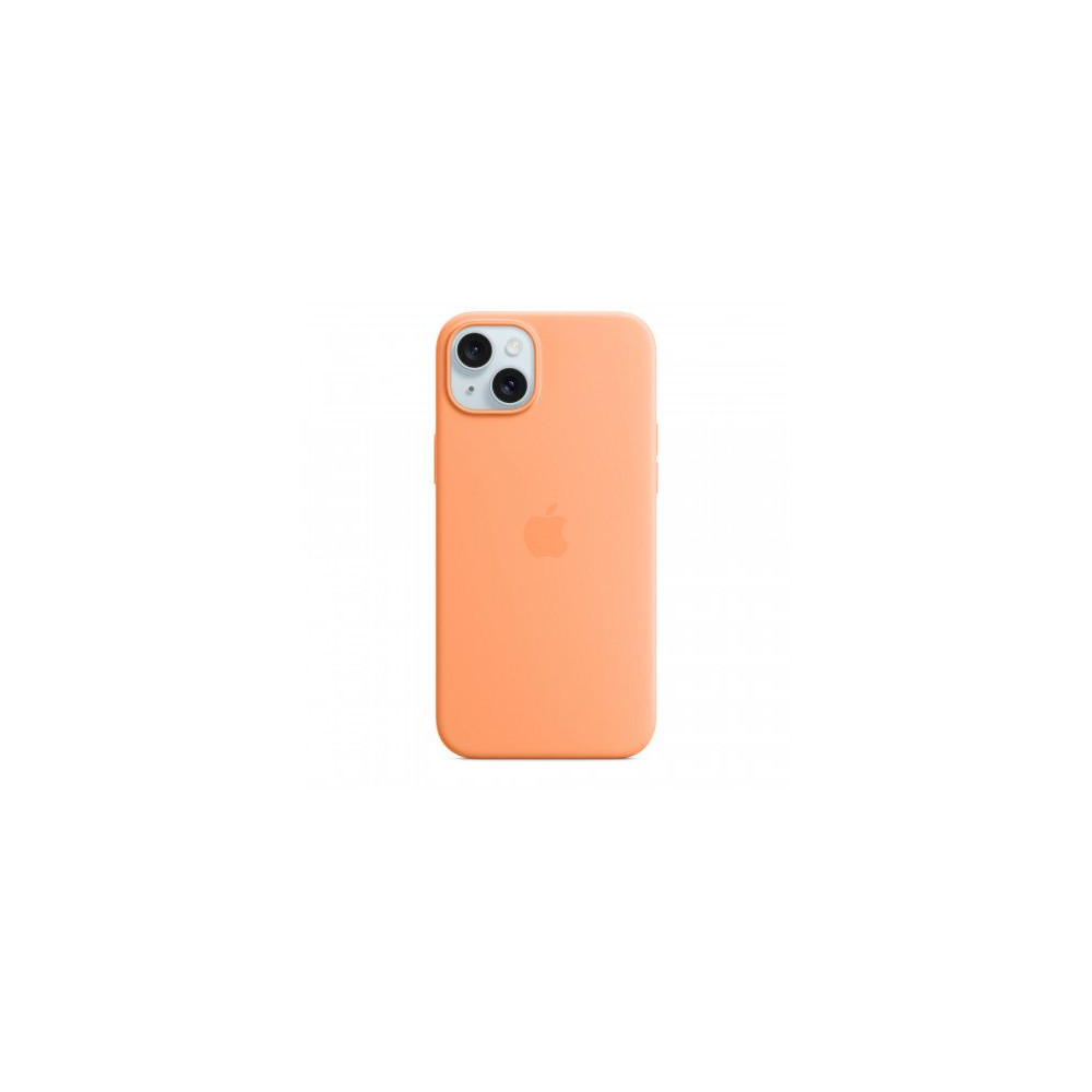 Custodia con Magsafe in Silicone per iPhone 15 Plus - Aranciata Custodia con Magsafe in Silicone per iPhone 15 Plus - Aranciata