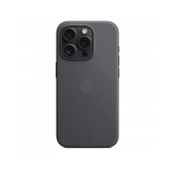 iPhone 15 Pro Custodia MagSafe in tessuto FineWoven - Nero