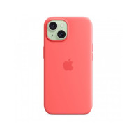 Custodia con Magsafe in Silicone per iPhone 15 - Guava