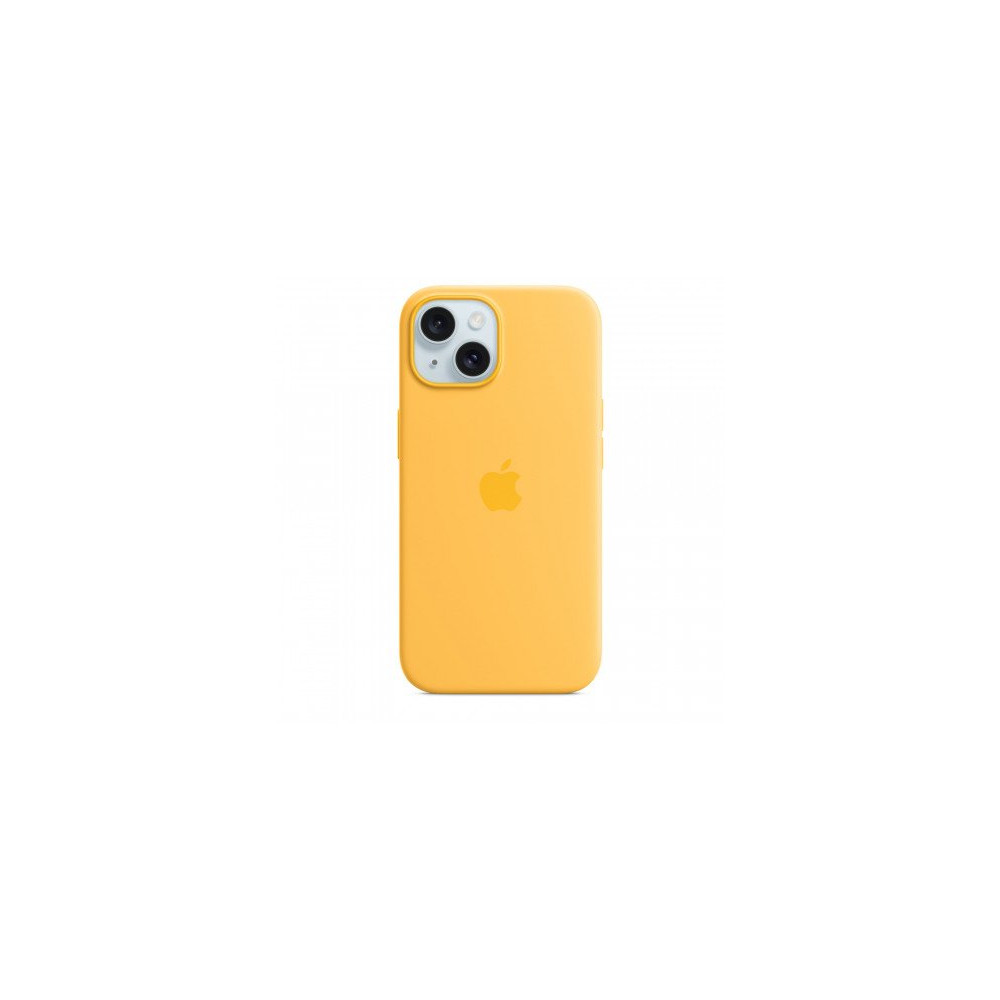 Custodia con Magsafe in Silicone per iPhone 15 - Sole Custodia con Magsafe in Silicone per iPhone 15 - Sole