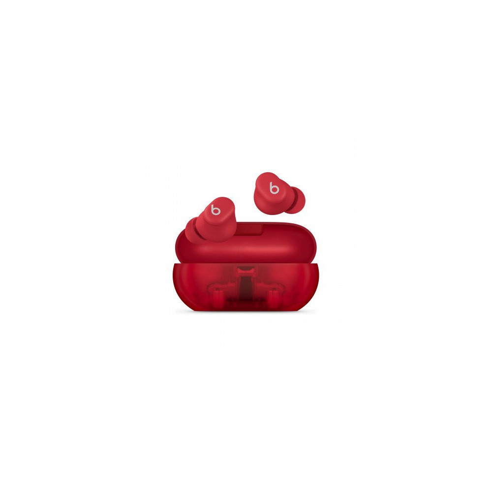 Beats Solo Buds - True Wireless Earbuds - Transparent Red Beats Solo Buds - True Wireless Earbuds - Transparent Red