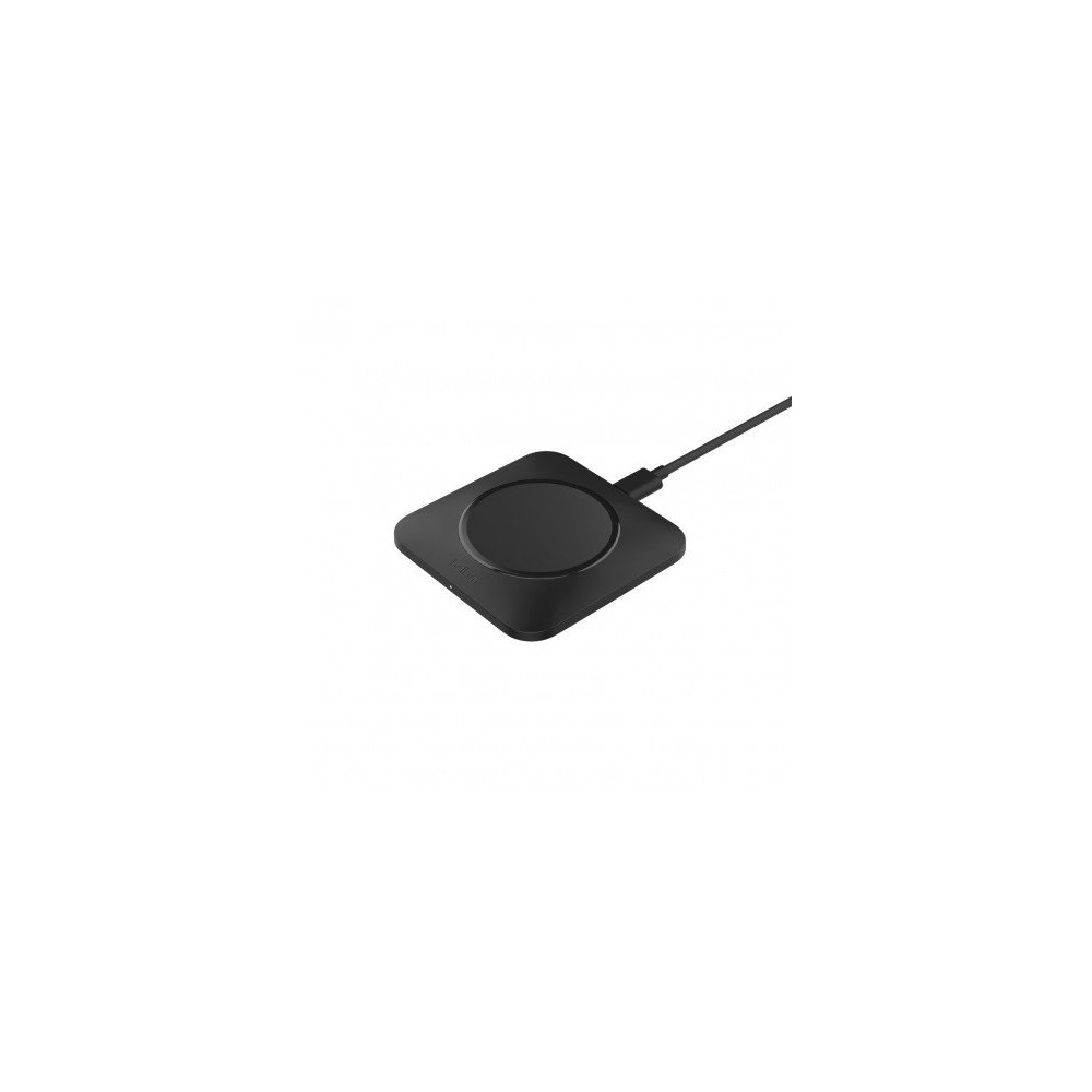 Tappetino per ricarica wireless 15W PSU QI easy alignament con cavo USB-C. Colore nero Tappetino per ricarica wireless 15W PSU QI easy alignament con cavo USB-C. Colore nero