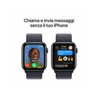 Apple Watch SE GPS + Cellular 44mm Midnight Cassa Alluminio con Cinturino Loop Inchiostro