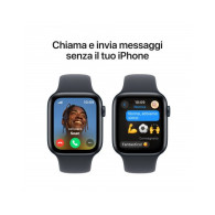 Apple Watch SE GPS + Cellular 44mm Midnight Cassa Alluminio con Cinturino Sport Mezzanotte - M/L