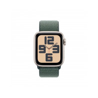 Apple Watch SE GPS 40mm Galassia Cassa Alluminio con Cinturino Sport Loop Lago Verde