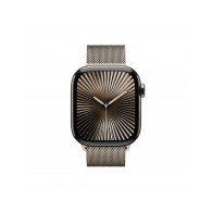 Apple Watch Series 10 GPS + Cellular 42mm Cassa Titanio Naturale con Natural Milanese Loop