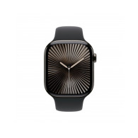 Apple Watch Series 10 GPS + Cellular 46mm Cassa Titanio Ardesia con Nero Sport Band - M/L