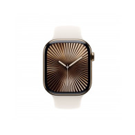Apple Watch Series 10 GPS + Cellular 46mm Cassa Titanio Oro con Galassia Sport Band - M/L