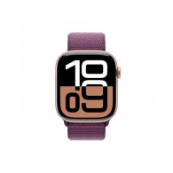 Apple Watch Series 10 GPS + Cellular 46mm Rose Oro Cassa Alluminio con Plum Sport Loop