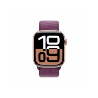 Apple Watch Series 10 GPS 42mm Rose Oro Cassa Alluminio con Plum Sport Loop