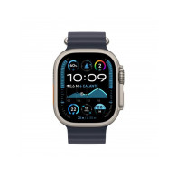 Apple Watch Ultra 2 GPS + Cellular 49mm Cassa Titanio Naturale con Cinturino Ocean Blu Navy
