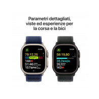 Apple Watch Ultra 2 GPS + Cellular 49mm Cassa Titanio Nero con Nero Trail Loop - M/L